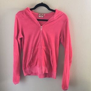 Juicy Couture zip up - towel material